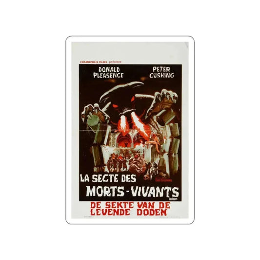 LAND OF THE MINOTAUR (BELGIAN) 1976 Movie Poster STICKER Vinyl Die-Cut Decal 2 Inch - The Sticker Space