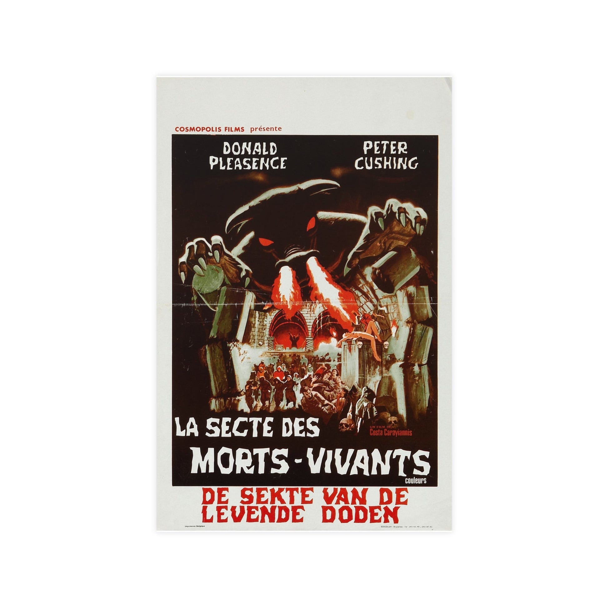 LAND OF THE MINOTAUR (BELGIAN) 1976 - Paper Movie Poster-11″ x 17″ (Vertical)-The Sticker Space