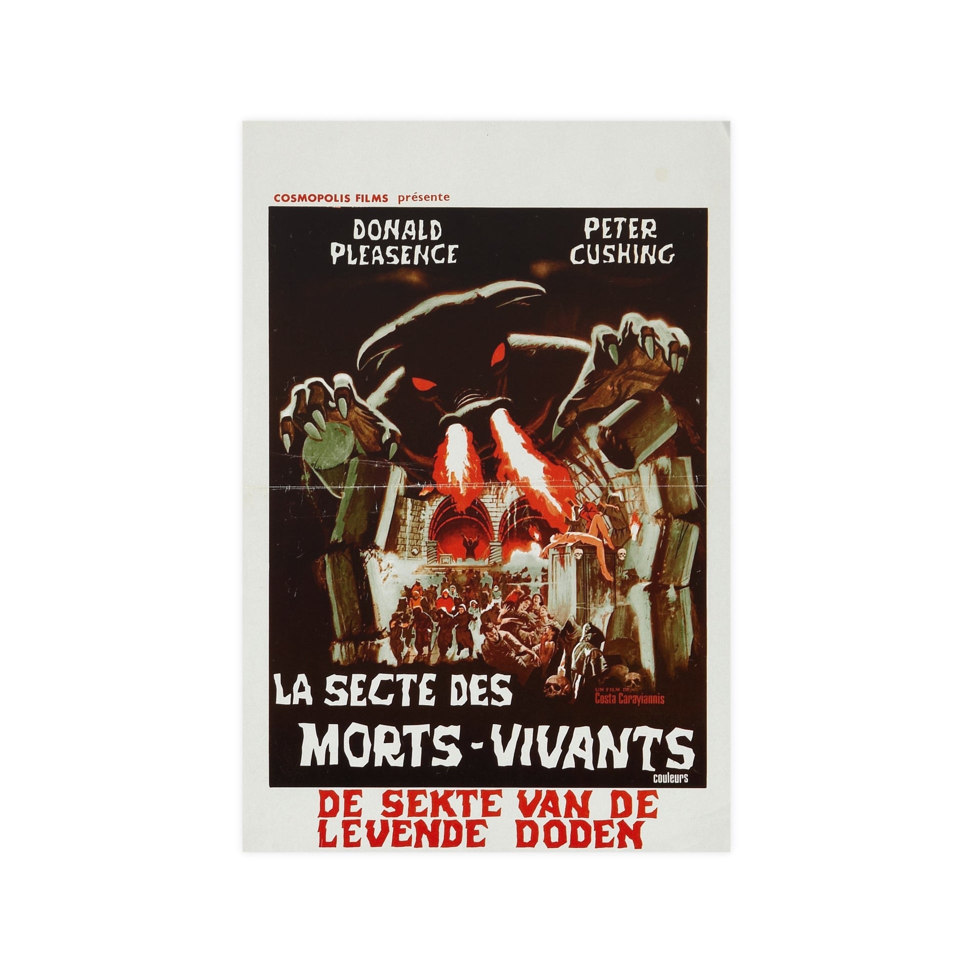 LAND OF THE MINOTAUR (BELGIAN) 1976 - Paper Movie Poster-12″ x 18″ (Vertical)-The Sticker Space