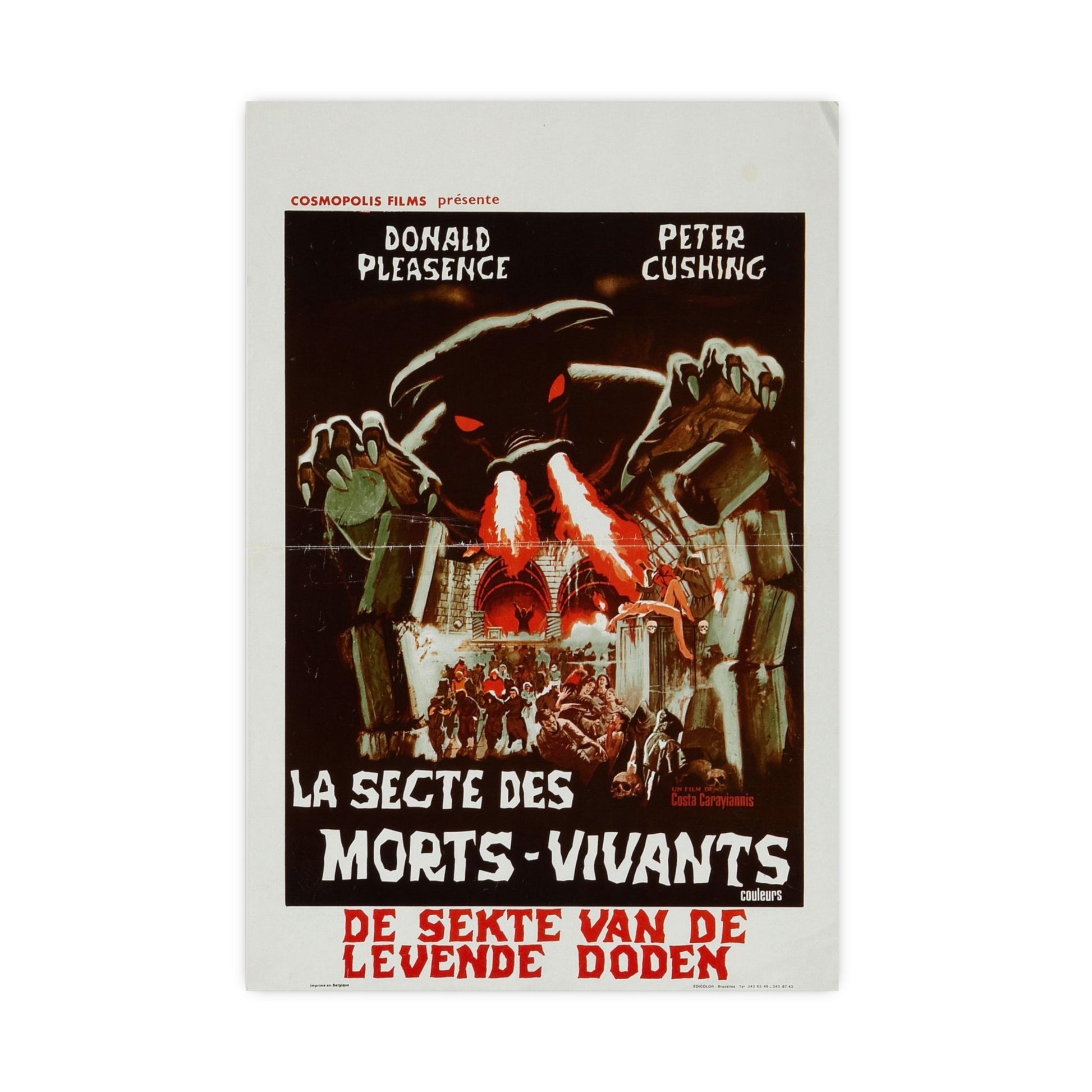 LAND OF THE MINOTAUR (BELGIAN) 1976 - Paper Movie Poster-20″ x 30″ (Vertical)-The Sticker Space