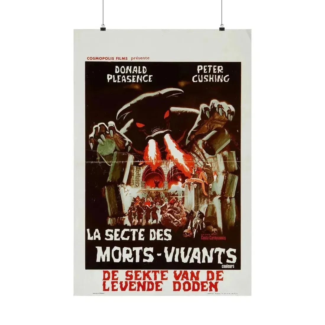 LAND OF THE MINOTAUR (BELGIAN) 1976 - Paper Movie Poster 24″ x 36″ Matte - The Sticker Space