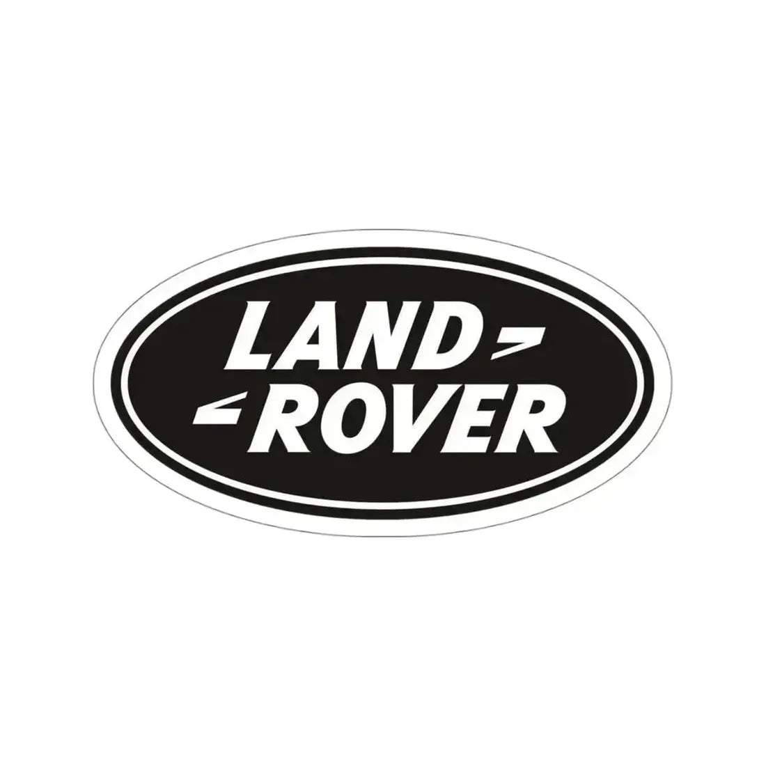 Land Rover Car Logo BW STICKER Vinyl Die-Cut Decal 4 Inch - The Sticker Space