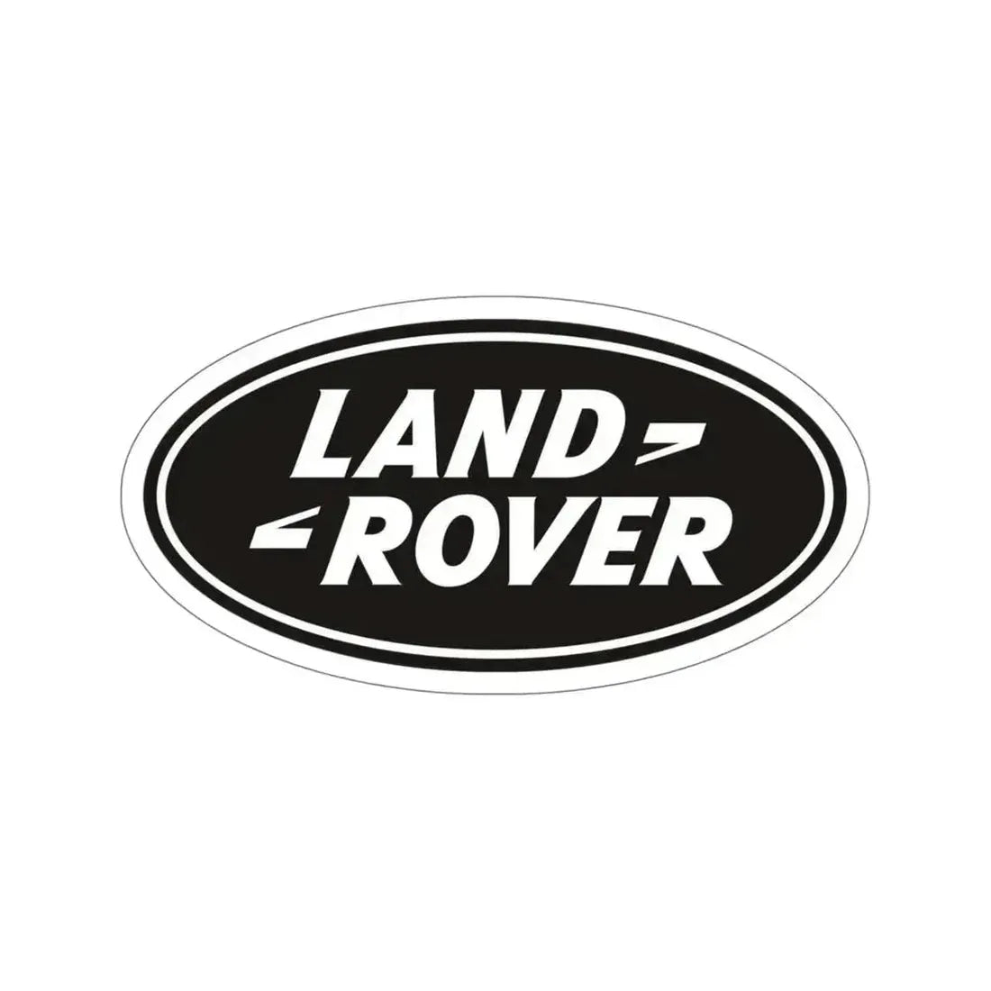 Land Rover Car Logo BW STICKER Vinyl Die-Cut Decal 5 Inch - The Sticker Space