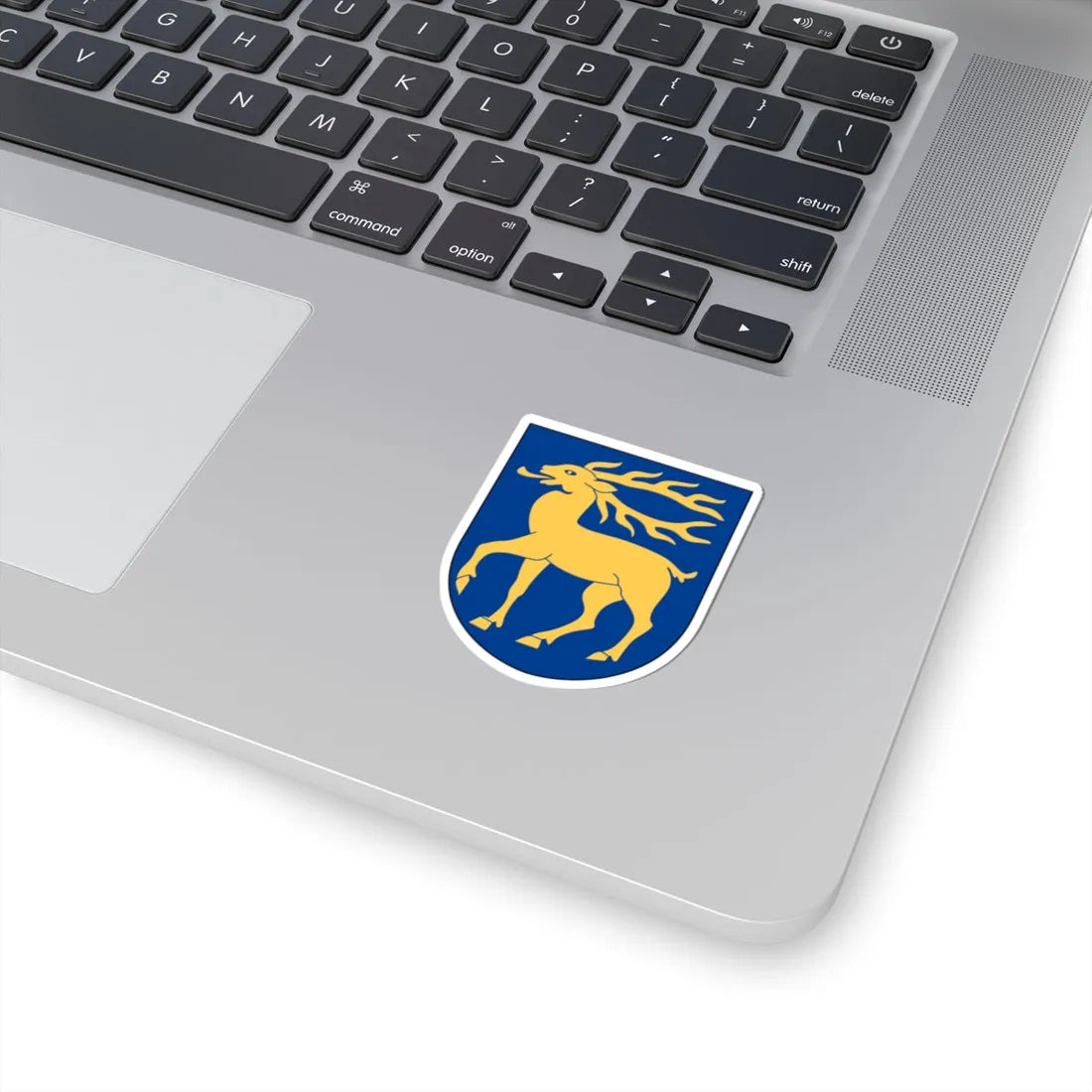 Åland vapen (Finland) (Coat of Arms) STICKER Vinyl Kiss-Cut Decal - The Sticker Space