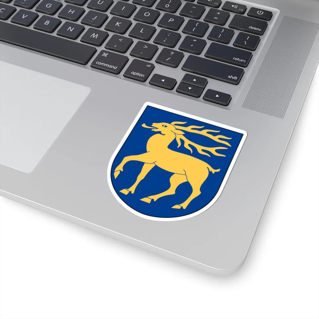 Åland vapen (Finland) (Coat of Arms) STICKER Vinyl Kiss-Cut Decal - The Sticker Space