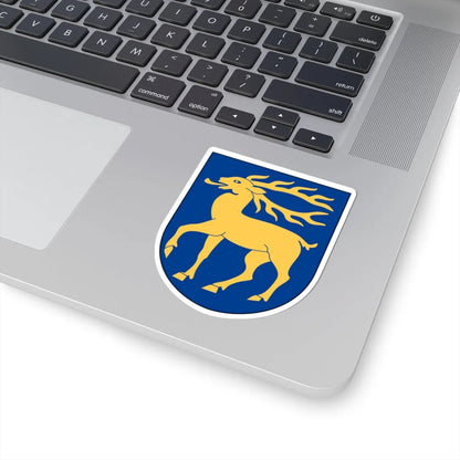Åland vapen (Finland) (Coat of Arms) STICKER Vinyl Kiss-Cut Decal - The Sticker Space