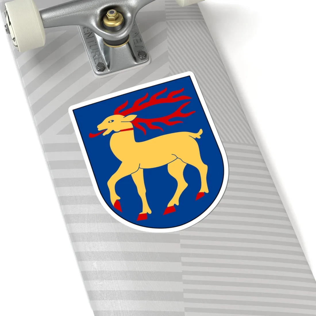 Öland vapen (Sweden) (Coat of Arms) STICKER Vinyl Kiss-Cut Decal - The Sticker Space