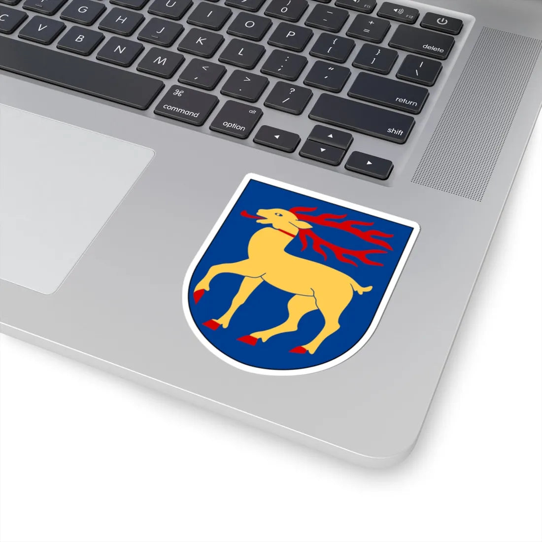 Öland vapen (Sweden) (Coat of Arms) STICKER Vinyl Kiss-Cut Decal - The Sticker Space