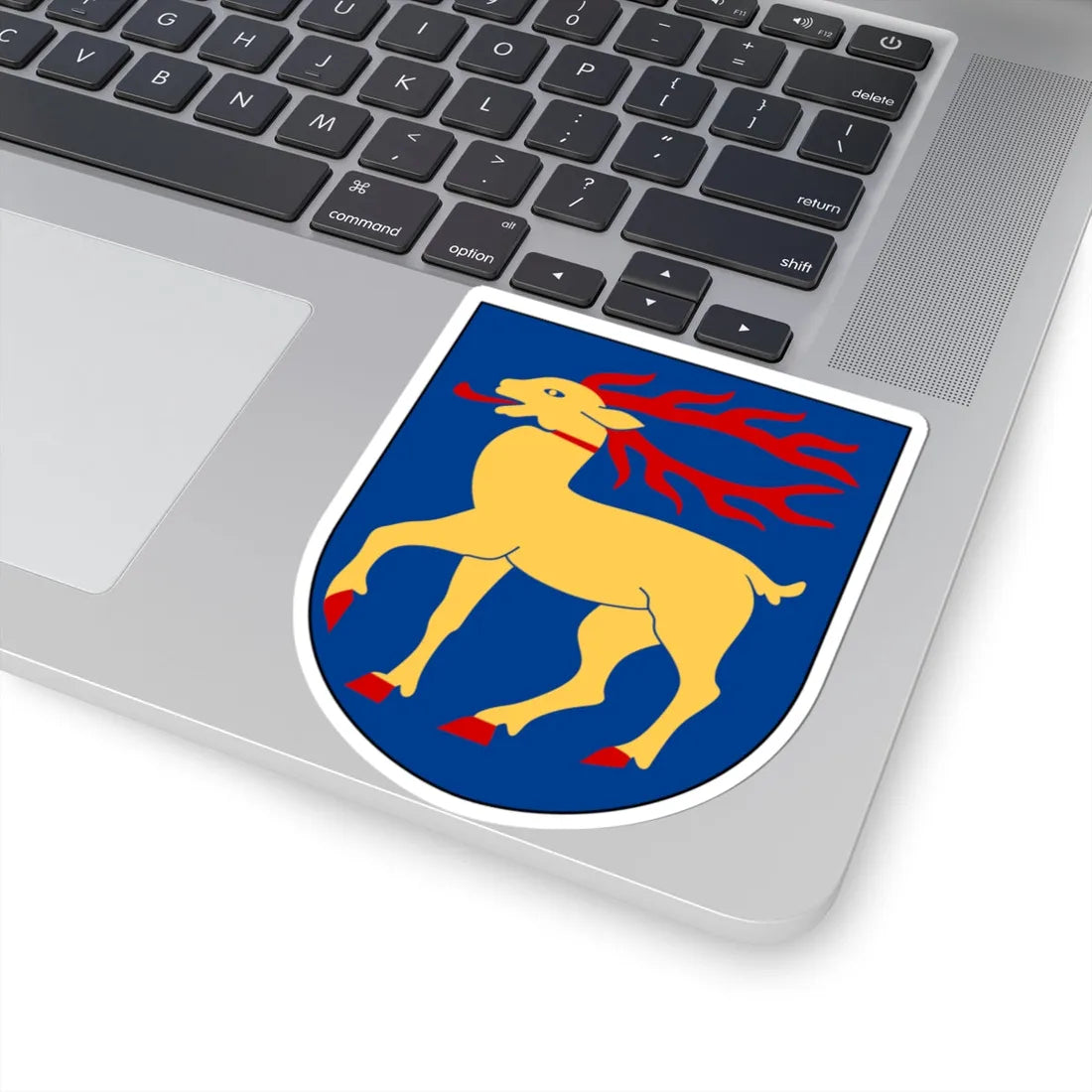 Öland vapen (Sweden) (Coat of Arms) STICKER Vinyl Kiss-Cut Decal - The Sticker Space