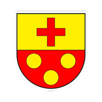 Landarenca wappen (Switzerland) (Coat of Arms) STICKER Vinyl Kiss-Cut Decal 2 Inch White - The Sticker Space