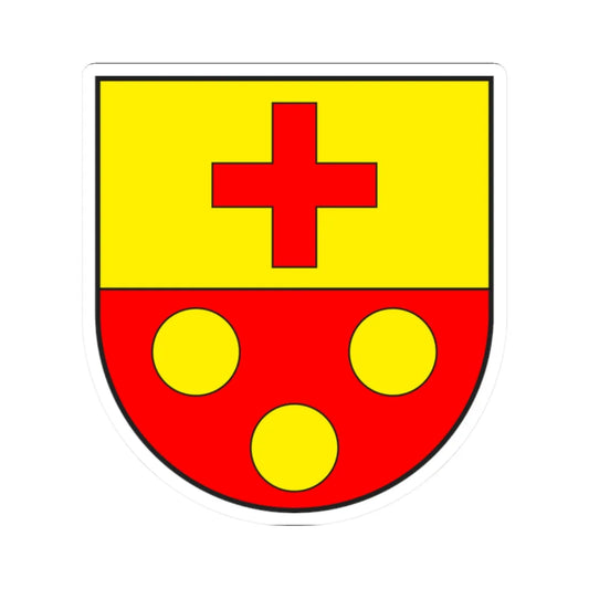 Landarenca wappen (Switzerland) (Coat of Arms) STICKER Vinyl Kiss-Cut Decal 2 Inch White - The Sticker Space