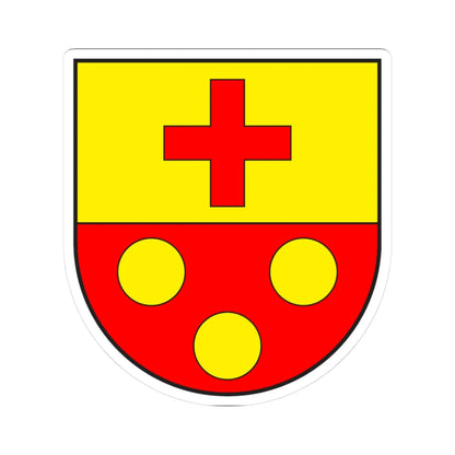 Landarenca wappen (Switzerland) (Coat of Arms) STICKER Vinyl Kiss-Cut Decal 3 Inch White - The Sticker Space