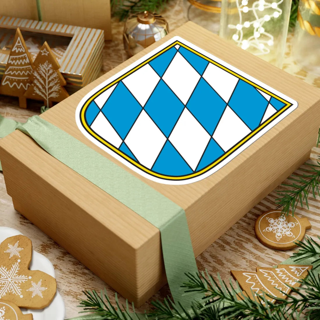 Landessymbol Freistaat Bayern (Germany) (Coat of Arms) STICKER Vinyl Kiss-Cut Decal - The Sticker Space