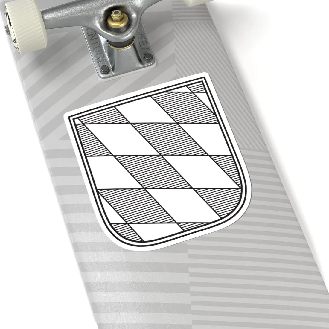 Landessymbol Freistaat Bayern mono (Germany) (Coat of Arms) STICKER Vinyl Kiss-Cut Decal - The Sticker Space