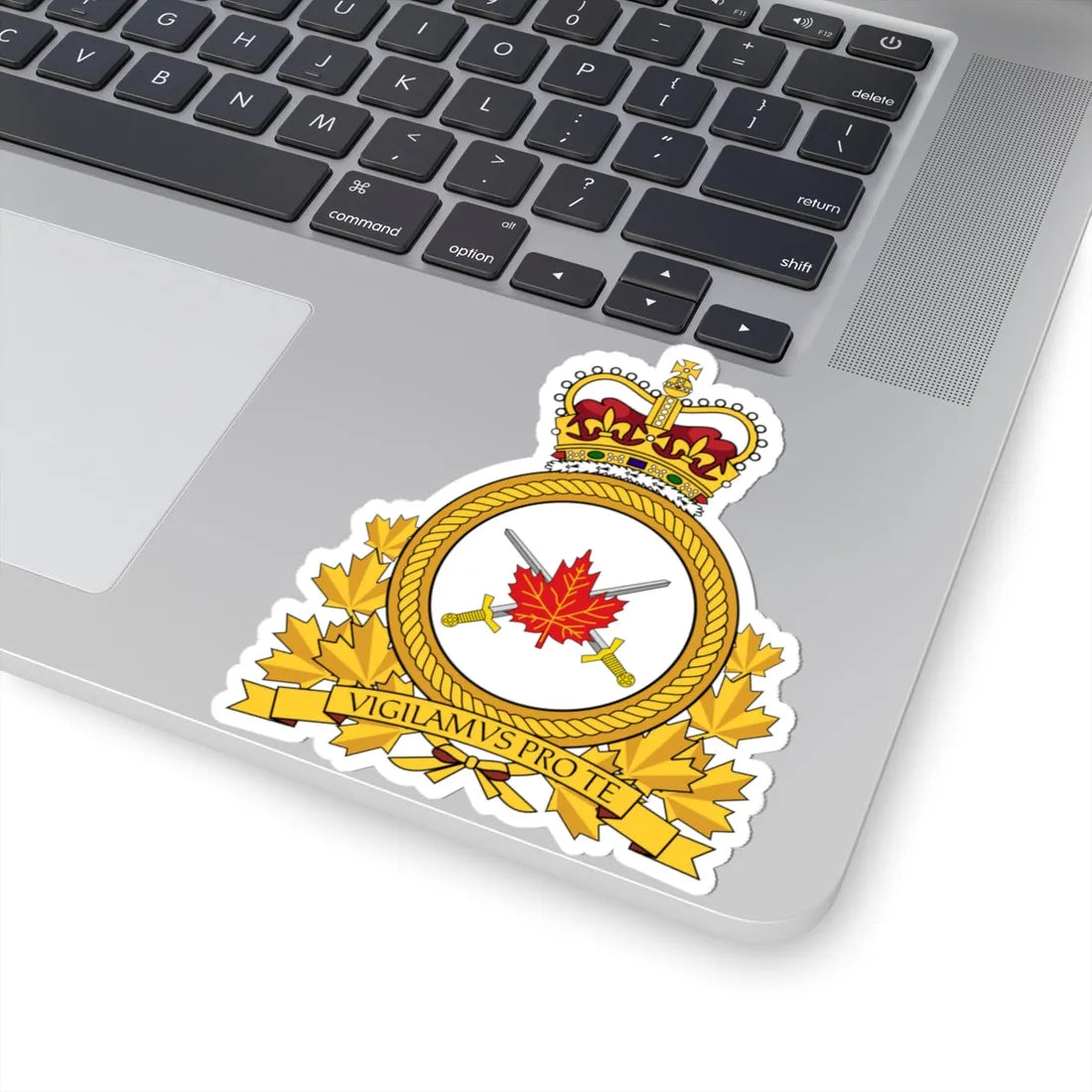 LANDFORCOM Emblem (Canada) (Coat of Arms) STICKER Vinyl Kiss-Cut Decal - The Sticker Space