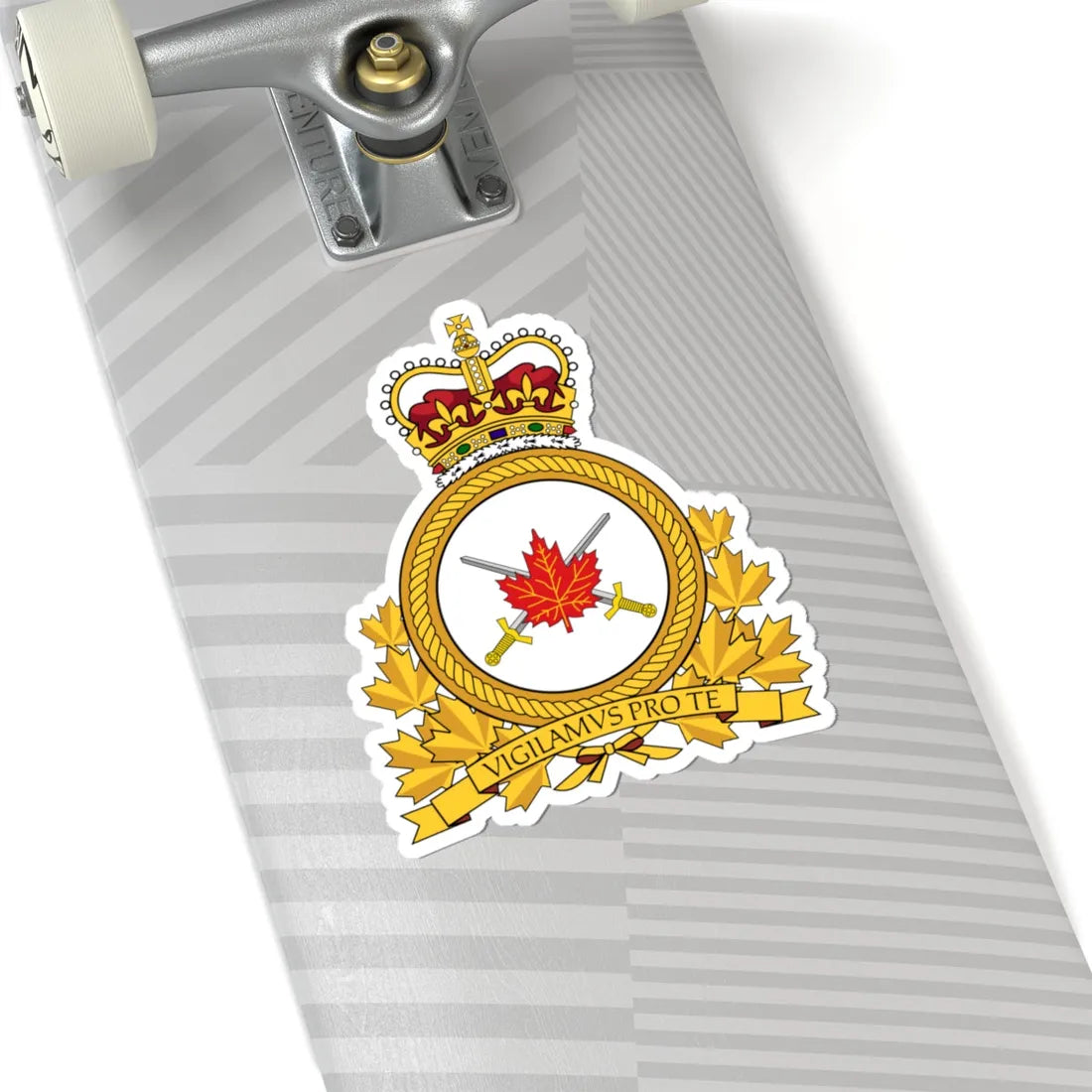 LANDFORCOM Emblem (Canada) (Coat of Arms) STICKER Vinyl Kiss-Cut Decal - The Sticker Space