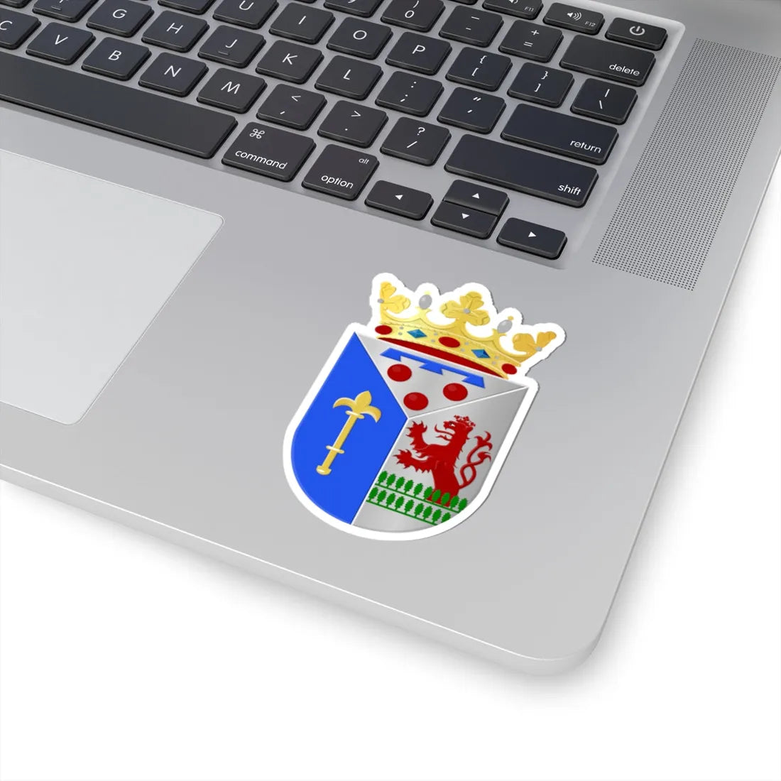 Landgraaf wapen (Netherlands) (Coat of Arms) STICKER Vinyl Kiss-Cut Decal - The Sticker Space