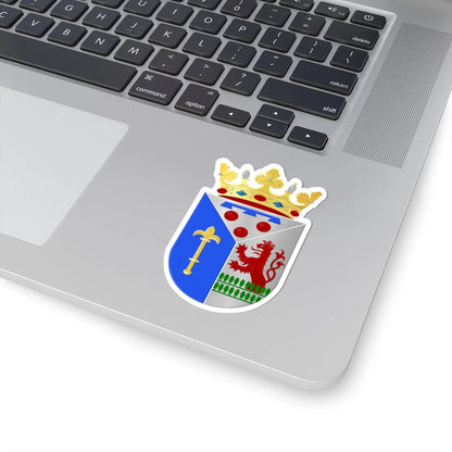 Landgraaf wapen (Netherlands) (Coat of Arms) STICKER Vinyl Kiss-Cut Decal - The Sticker Space