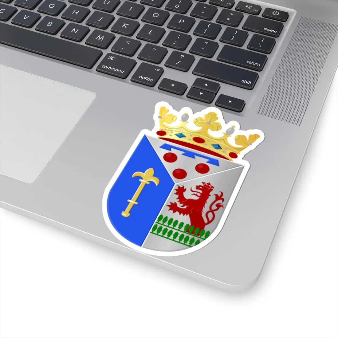 Landgraaf wapen (Netherlands) (Coat of Arms) STICKER Vinyl Kiss-Cut Decal - The Sticker Space