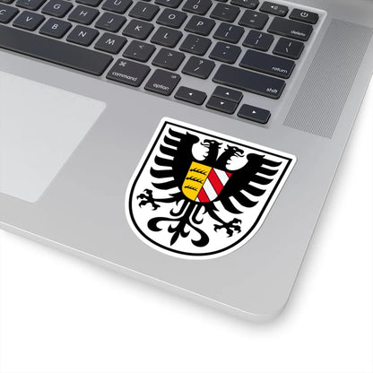Landkreiswappen des Landkreises Alb-Donau-Kreis (Germany) (Coat of Arms) STICKER Vinyl Kiss-Cut Decal - The Sticker Space