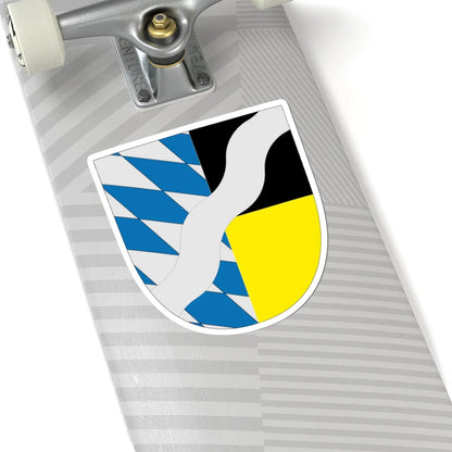 Landkreiswappen Muenchen (Germany) (Coat of Arms) STICKER Vinyl Kiss-Cut Decal - The Sticker Space