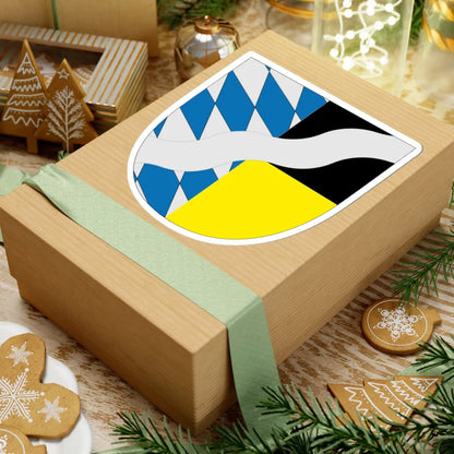 Landkreiswappen Muenchen (Germany) (Coat of Arms) STICKER Vinyl Kiss-Cut Decal - The Sticker Space