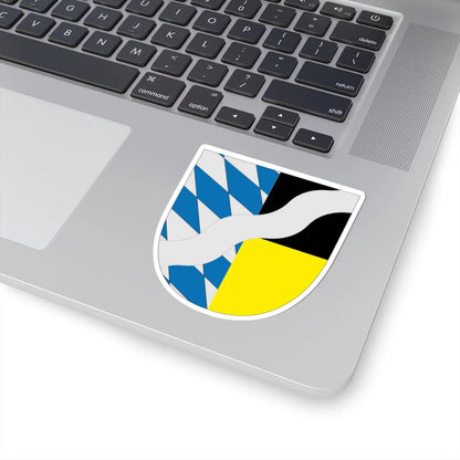 Landkreiswappen Muenchen (Germany) (Coat of Arms) STICKER Vinyl Kiss-Cut Decal - The Sticker Space