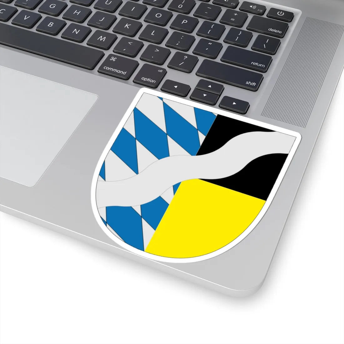 Landkreiswappen Muenchen (Germany) (Coat of Arms) STICKER Vinyl Kiss-Cut Decal - The Sticker Space