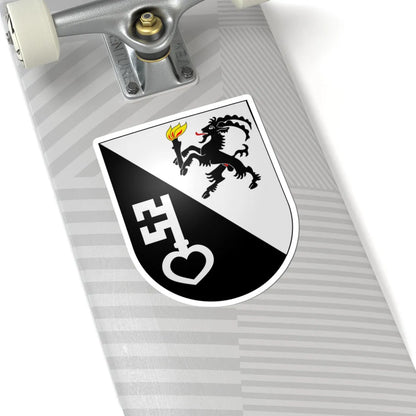 Landquart-coat of arms (Switzerland) (Coat of Arms) STICKER Vinyl Kiss-Cut Decal - The Sticker Space