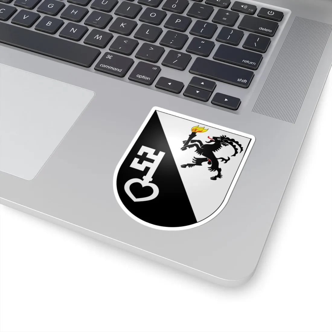 Landquart-coat of arms (Switzerland) (Coat of Arms) STICKER Vinyl Kiss-Cut Decal - The Sticker Space