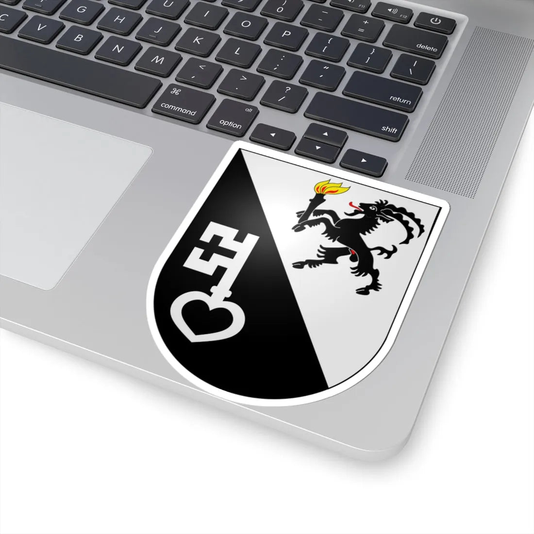 Landquart-coat of arms (Switzerland) (Coat of Arms) STICKER Vinyl Kiss-Cut Decal - The Sticker Space