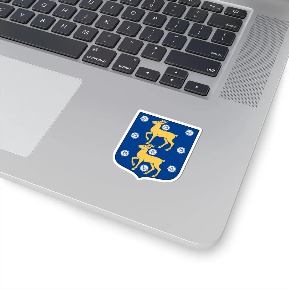 Ölands-Ålands vapen (Sweden) (Coat of Arms) STICKER Vinyl Kiss-Cut Decal - The Sticker Space