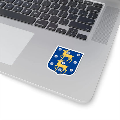 Ölands-Ålands vapen (Sweden) (Coat of Arms) STICKER Vinyl Kiss-Cut Decal - The Sticker Space