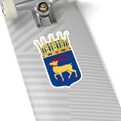 Ölands vapen crowned (Sweden) (Coat of Arms) STICKER Vinyl Kiss-Cut Decal - The Sticker Space