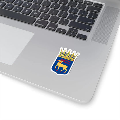 Ölands vapen crowned (Sweden) (Coat of Arms) STICKER Vinyl Kiss-Cut Decal - The Sticker Space