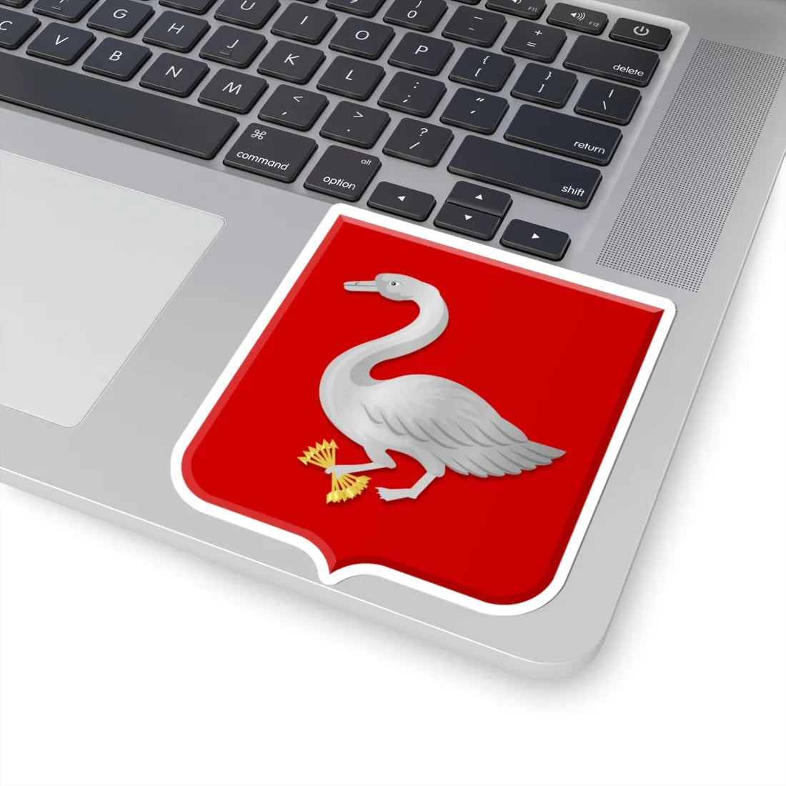 Landsmeer wapen volgens beschrijving (Netherlands) (Coat of Arms) STICKER Vinyl Kiss-Cut Decal - The Sticker Space