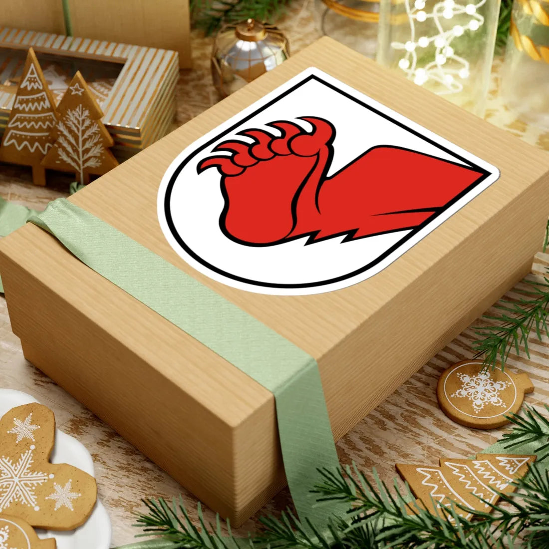 Landvogtei Nidau (Switzerland) (Coat of Arms) STICKER Vinyl Kiss-Cut Decal - The Sticker Space