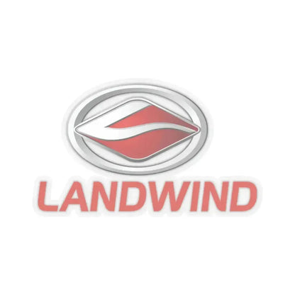 Landwind (Logo) STICKER Vinyl Kiss-Cut Decal 2 Inch Transparent - The Sticker Space