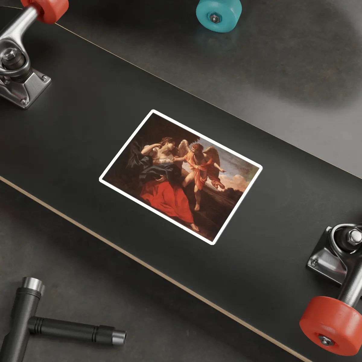 SKU:10428385417478378200 Sticker types:White Shape:Die-Cut Sizes:5" × 5"