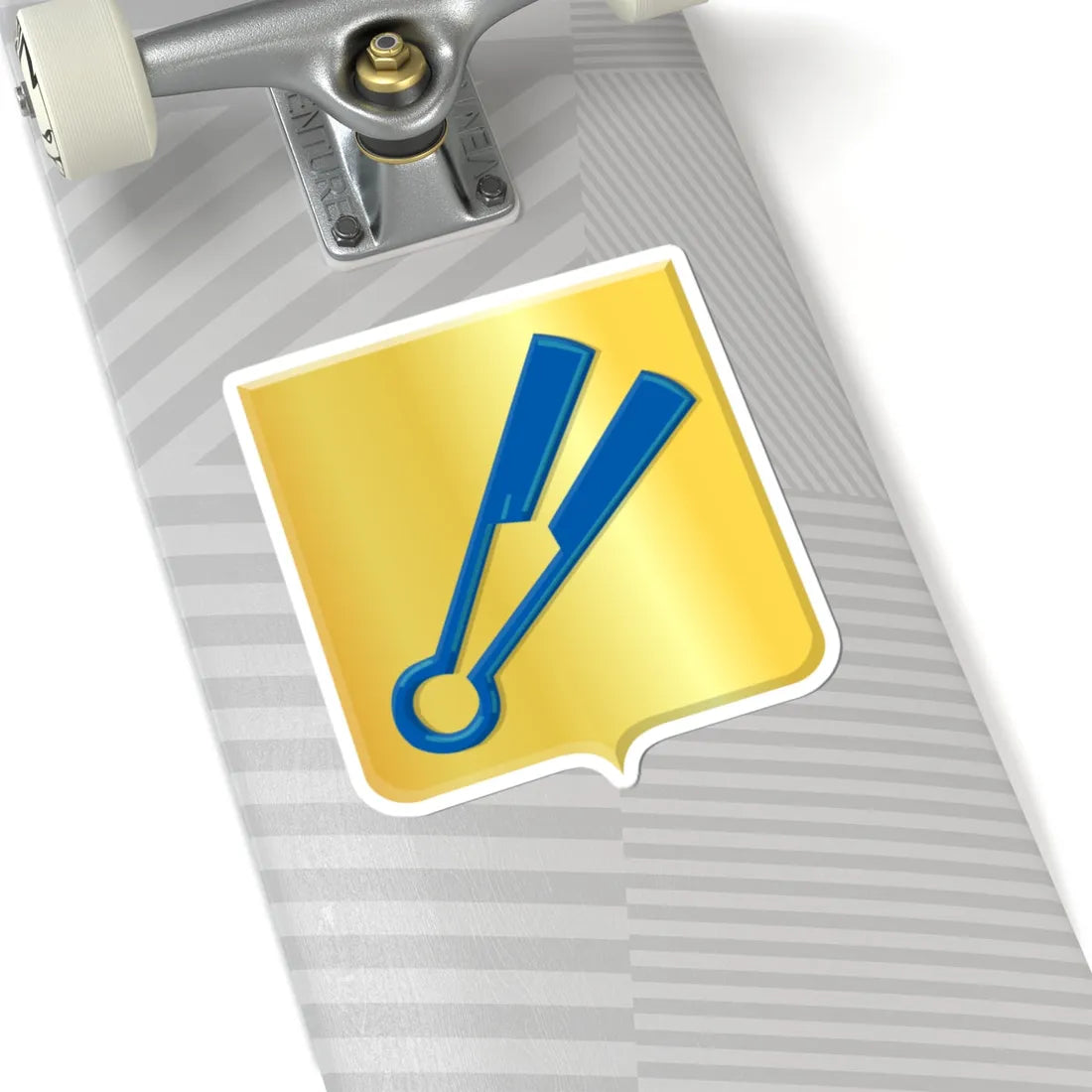 Lange Ruige Weide wapen (Netherlands) (Coat of Arms) STICKER Vinyl Kiss-Cut Decal - The Sticker Space