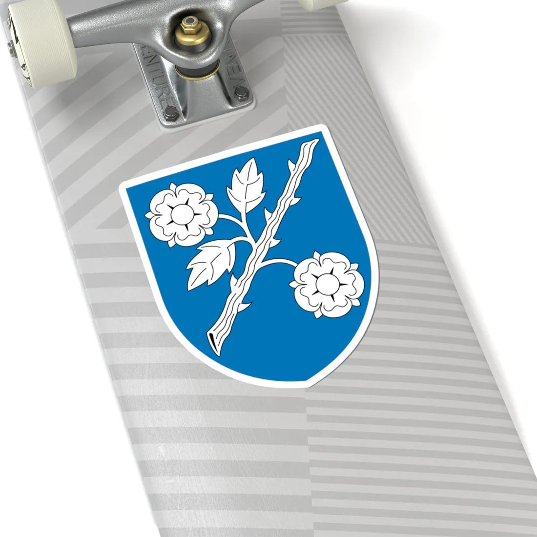 Langeland Kommune coa (Denmark) (Coat of Arms) STICKER Vinyl Kiss-Cut Decal - The Sticker Space