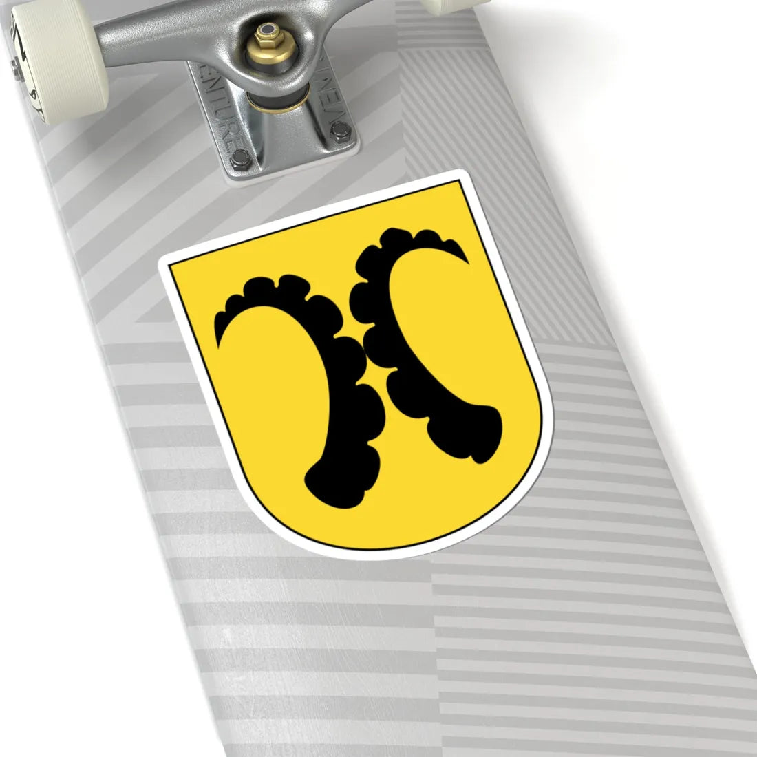 Langenhard coat of arms (Switzerland) (Coat of Arms) STICKER Vinyl Kiss-Cut Decal - The Sticker Space