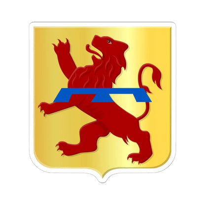 Langerak wapen (Netherlands) (Coat of Arms) STICKER Vinyl Kiss-Cut Decal 6 Inch White - The Sticker Space