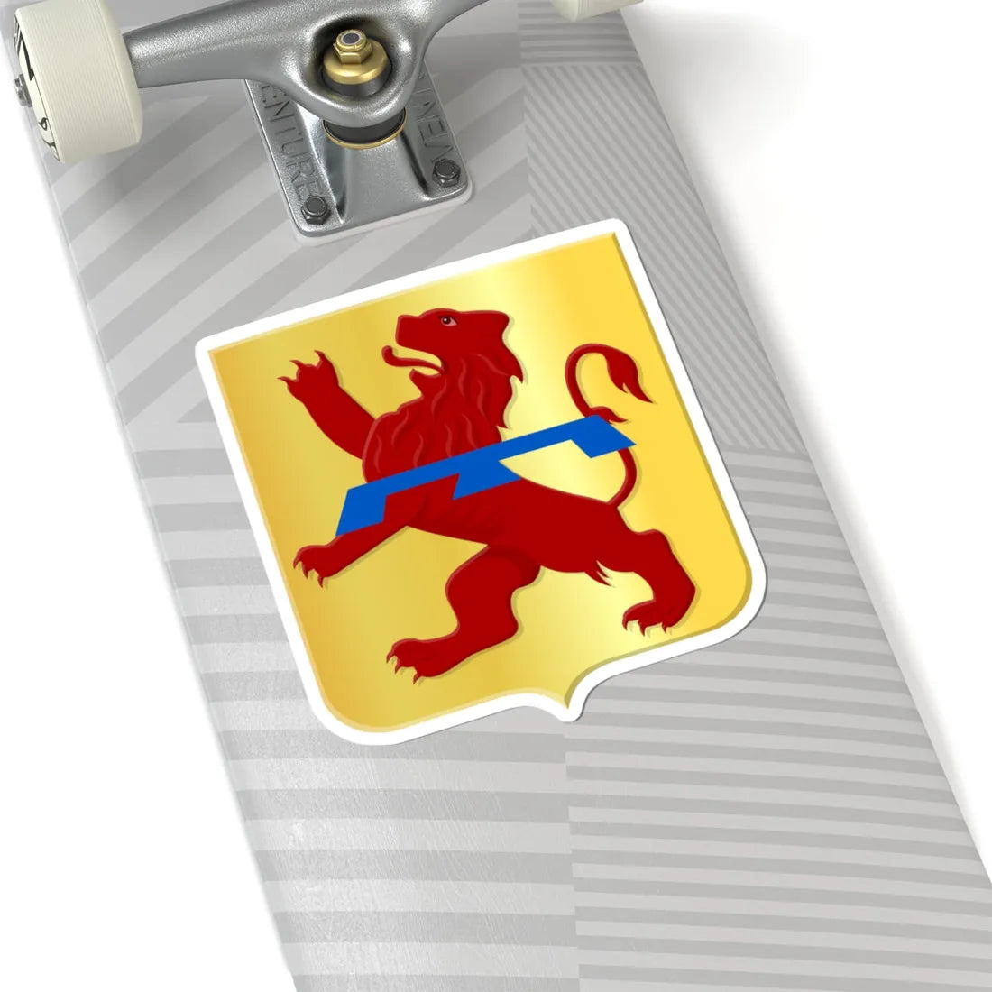 Langerak wapen (Netherlands) (Coat of Arms) STICKER Vinyl Kiss-Cut Decal - The Sticker Space