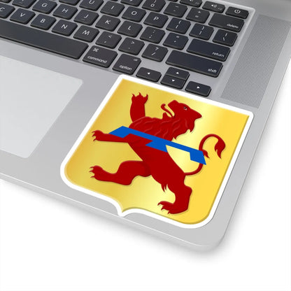 Langerak wapen (Netherlands) (Coat of Arms) STICKER Vinyl Kiss-Cut Decal - The Sticker Space