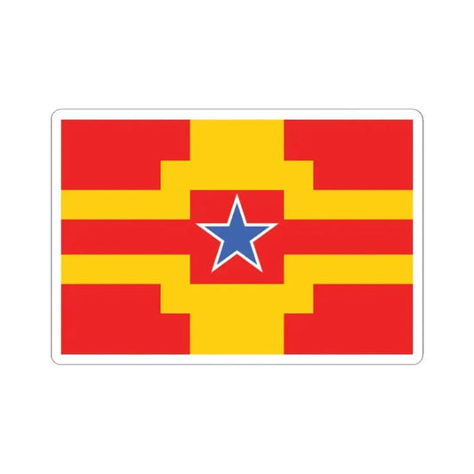 Langley British Columbia flag (Canada) STICKER Vinyl Kiss-Cut Decal 2 Inch White - The Sticker Space