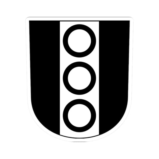 Langnau am Albis (Switzerland) (Coat of Arms) STICKER Vinyl Kiss-Cut Decal 2 Inch White - The Sticker Space