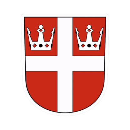 Langrickenbach-blazon (Switzerland) (Coat of Arms) STICKER Vinyl Kiss-Cut Decal 2 Inch White - The Sticker Space