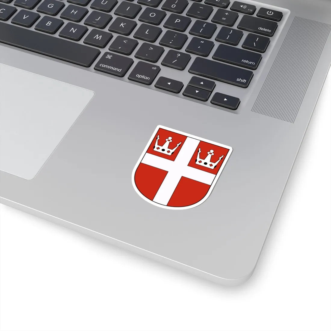 Langrickenbach-blazon (Switzerland) (Coat of Arms) STICKER Vinyl Kiss-Cut Decal - The Sticker Space