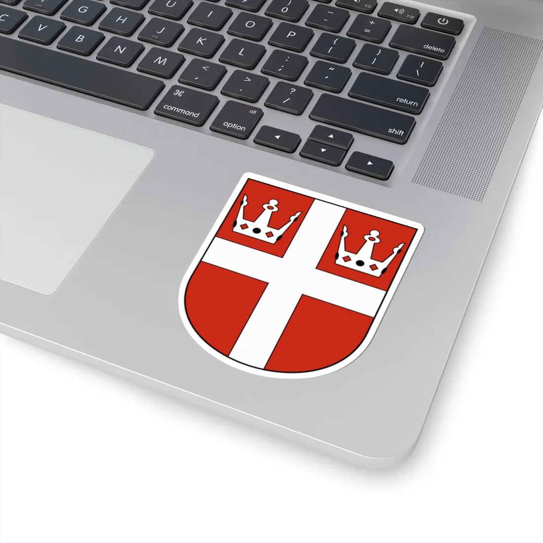 Langrickenbach-blazon (Switzerland) (Coat of Arms) STICKER Vinyl Kiss-Cut Decal - The Sticker Space